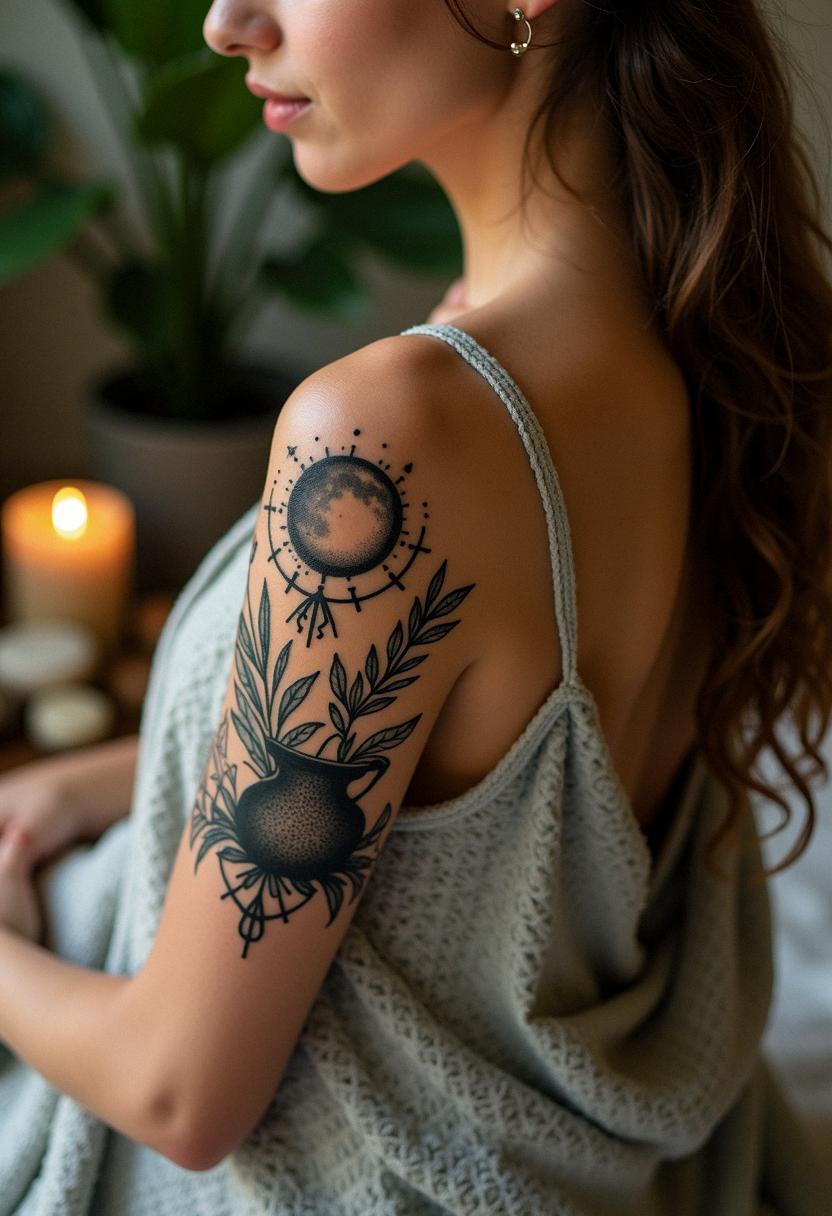 witch tattoos