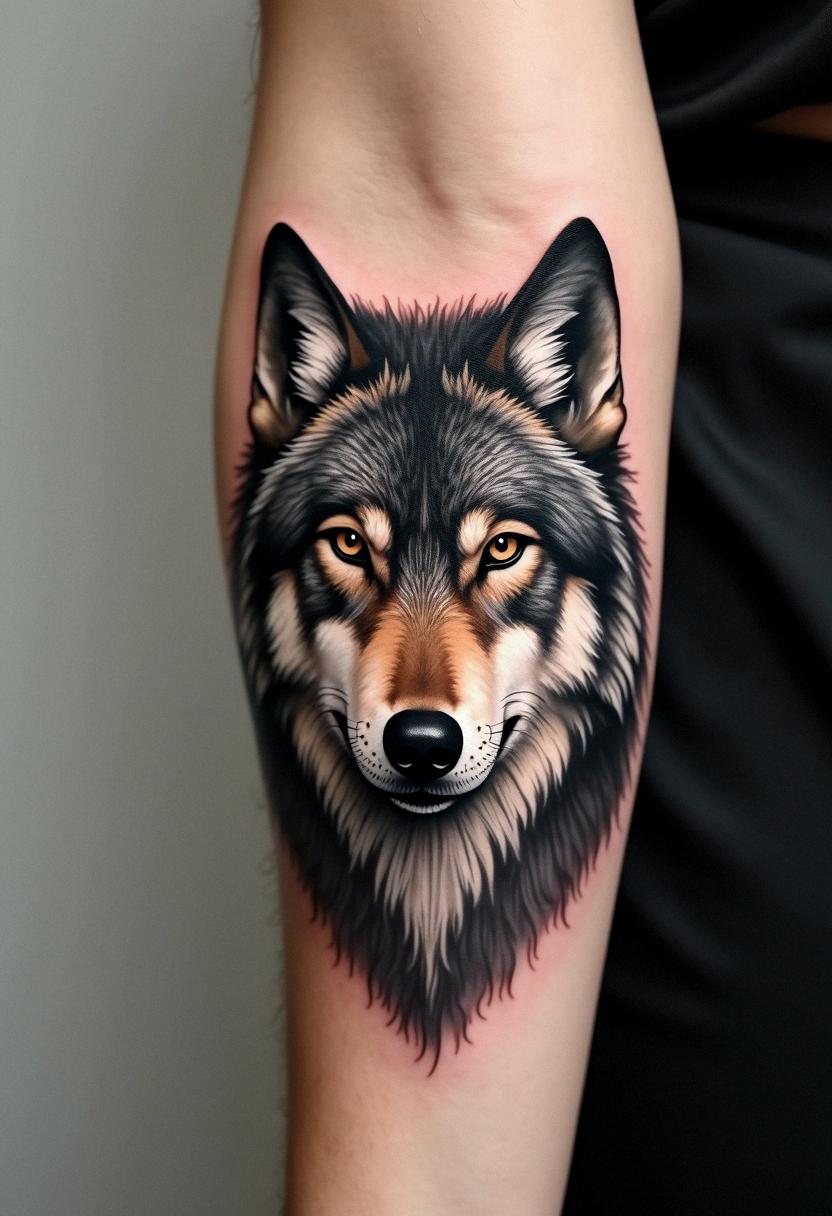 wolf tattoo