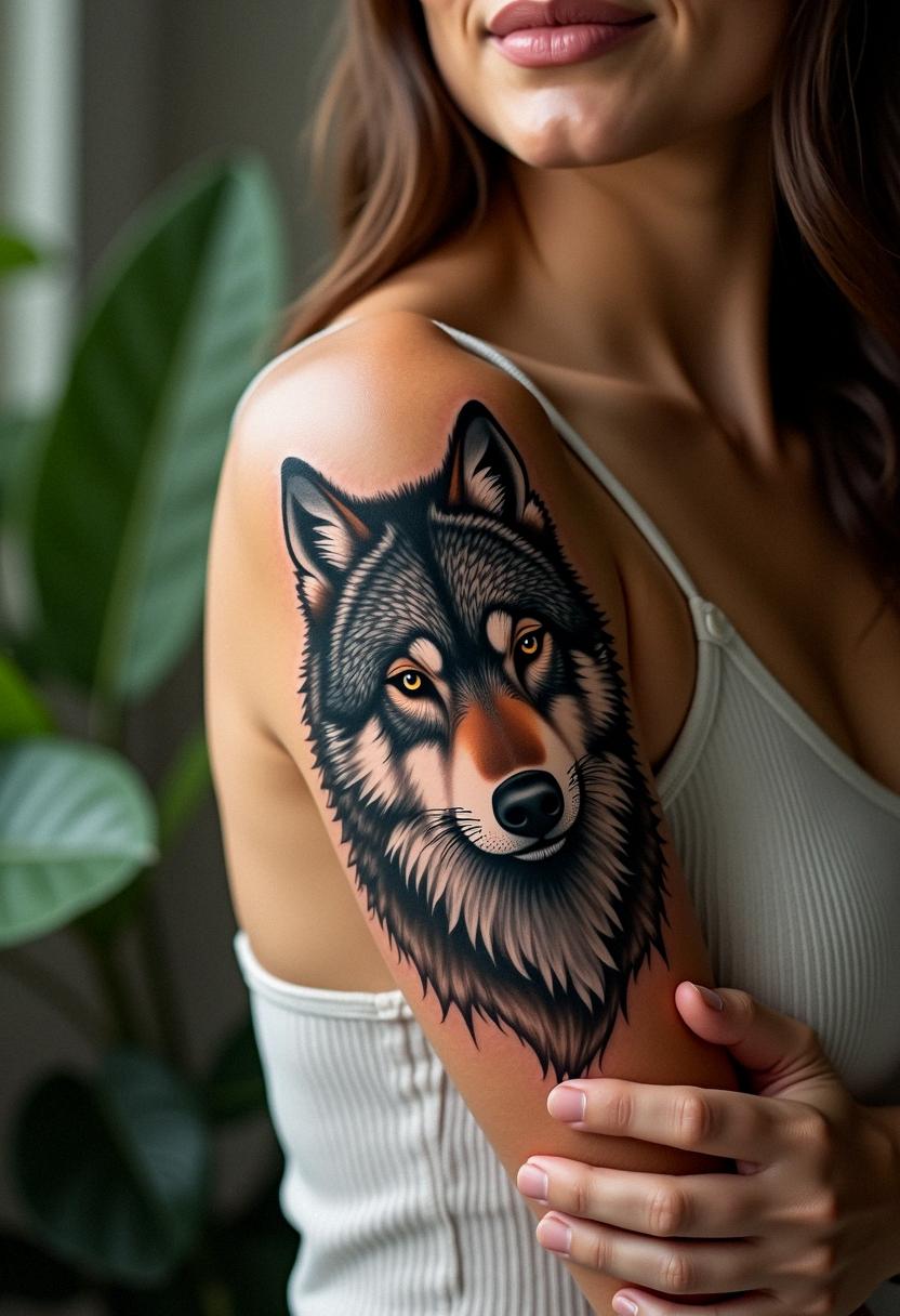 wolf tattoo