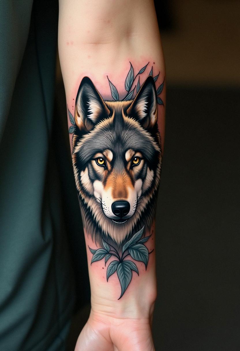 wolf tattoo