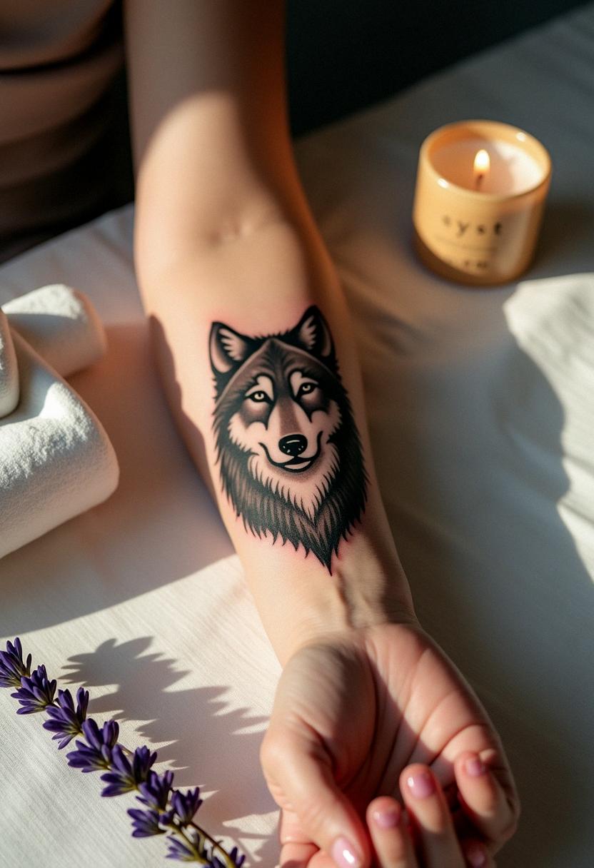 wolf tattoo
