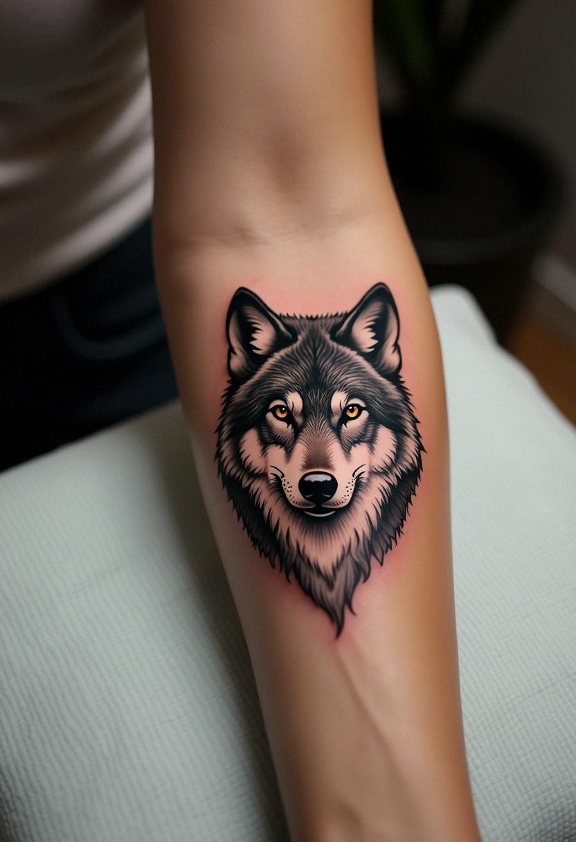 wolf tattoo