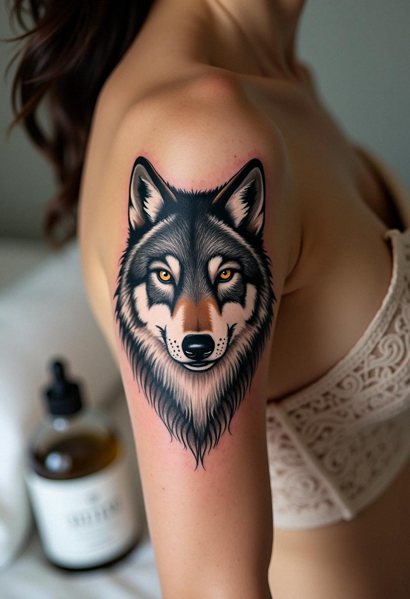 wolf tattoo