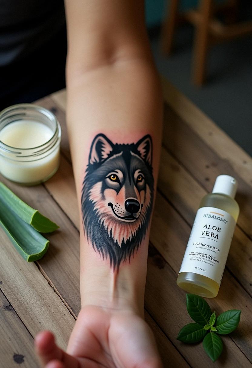 wolf tattoo