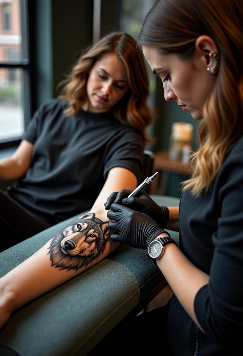 wolf tattoos