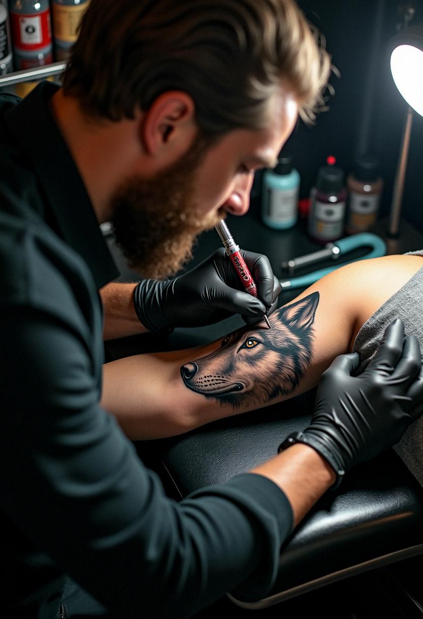 wolf tattoos