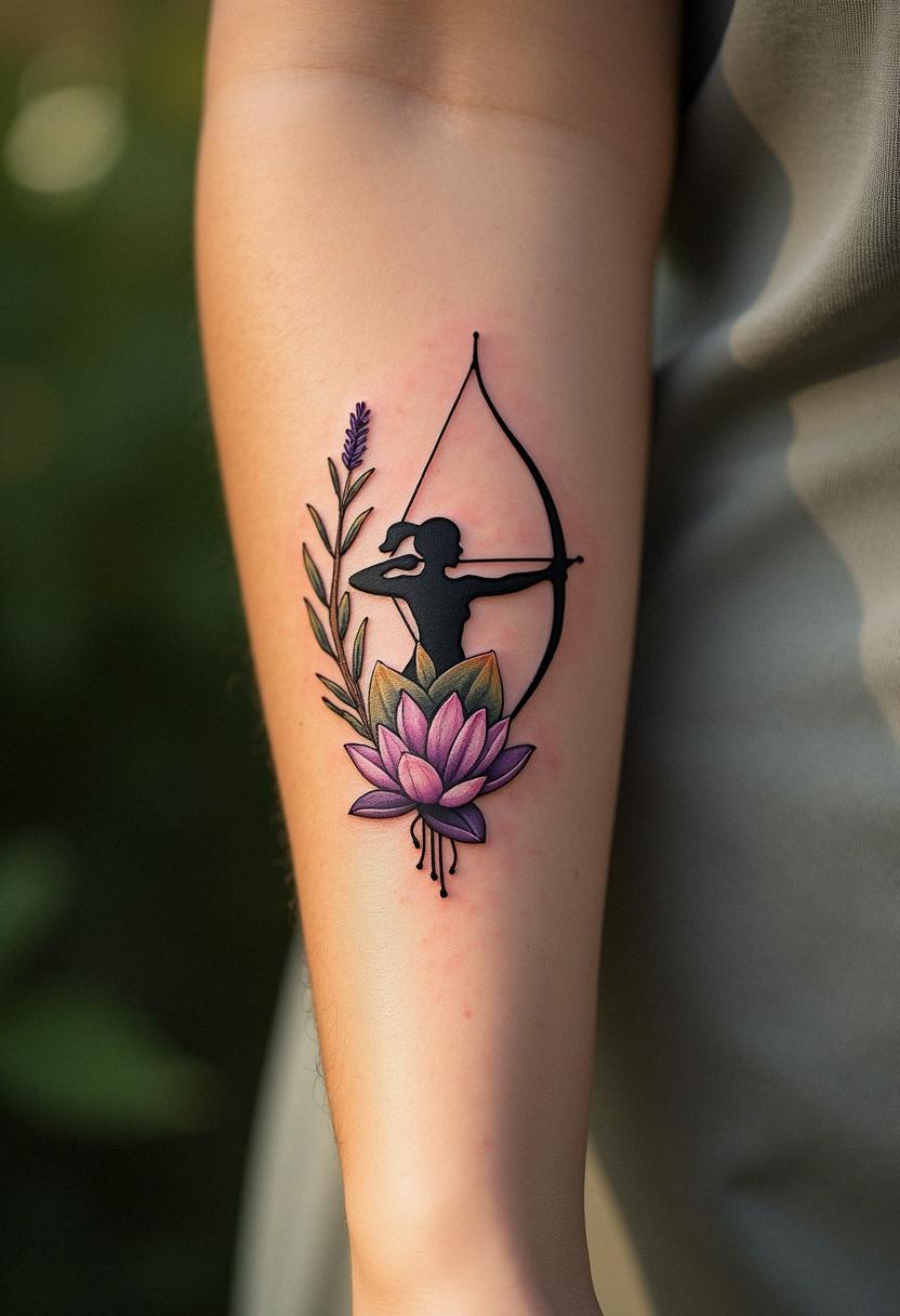 zodiac sagittarius tattoo