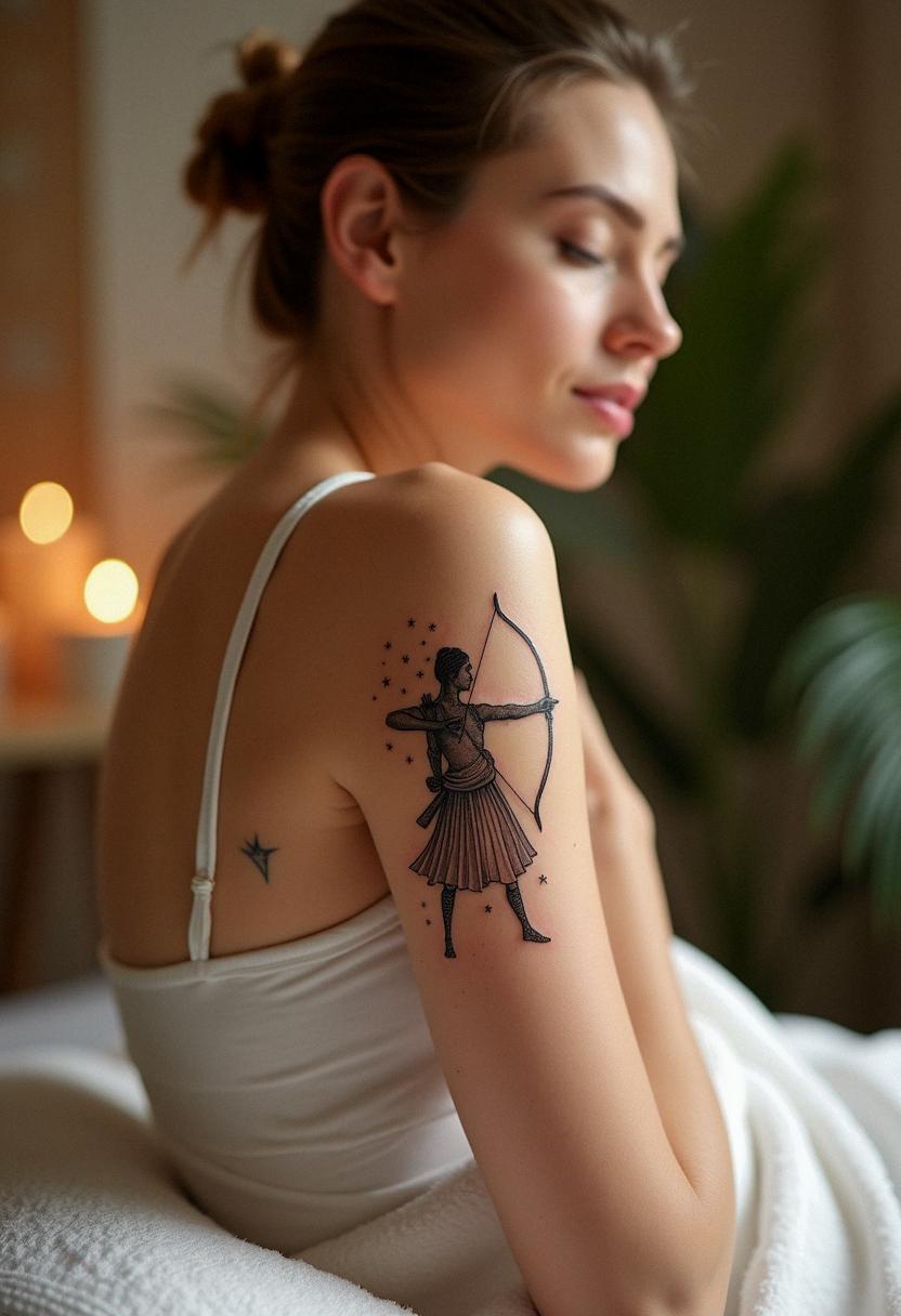 zodiac sagittarius tattoo