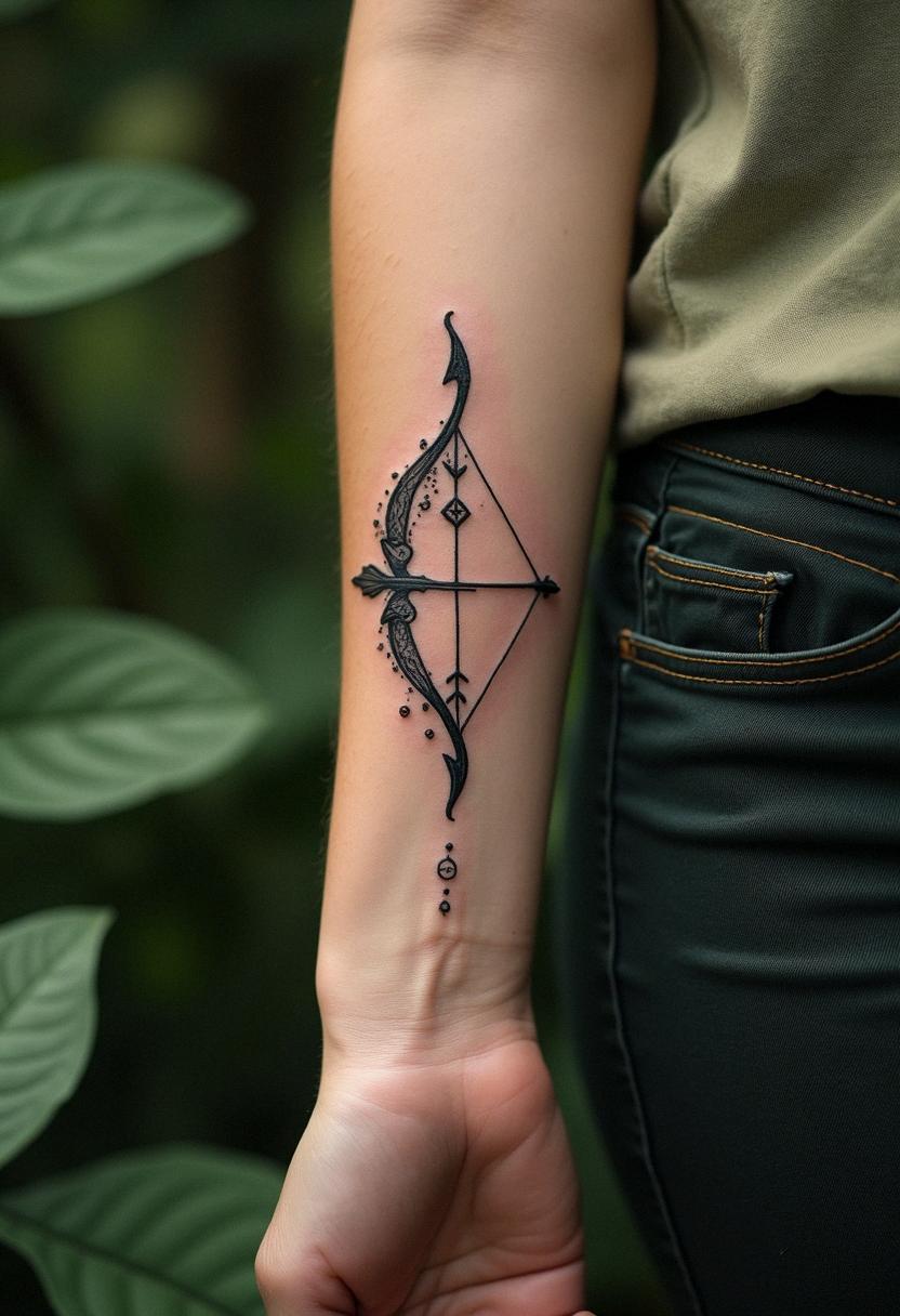 zodiac sagittarius tattoo