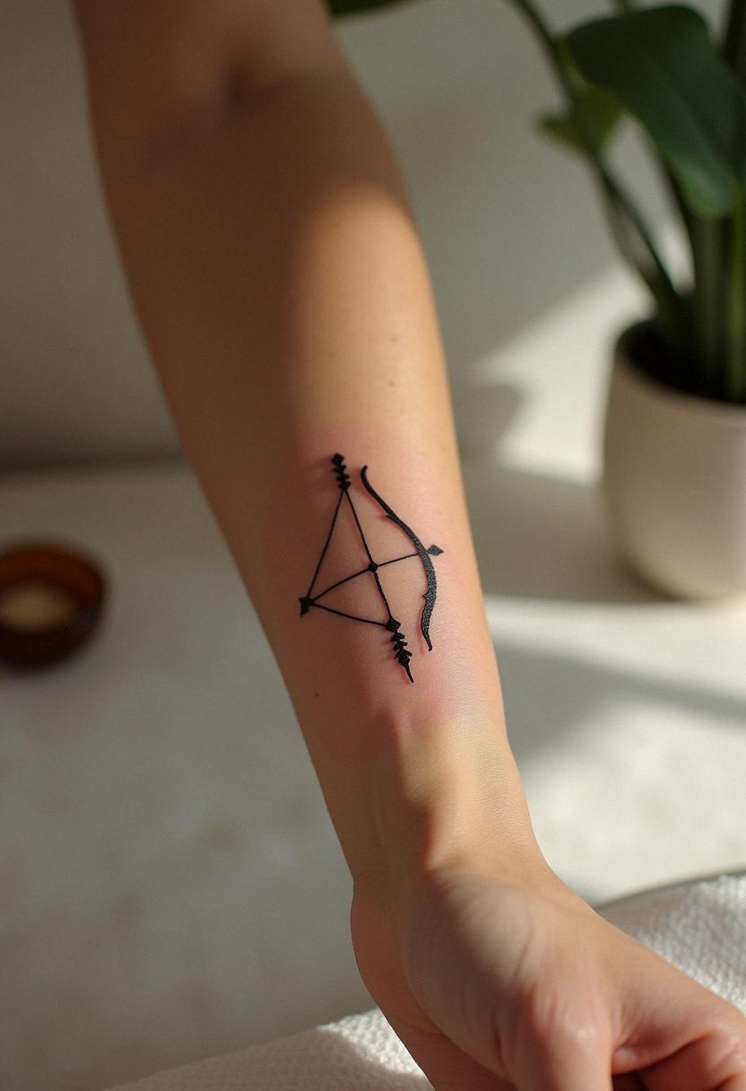 zodiac sagittarius tattoo