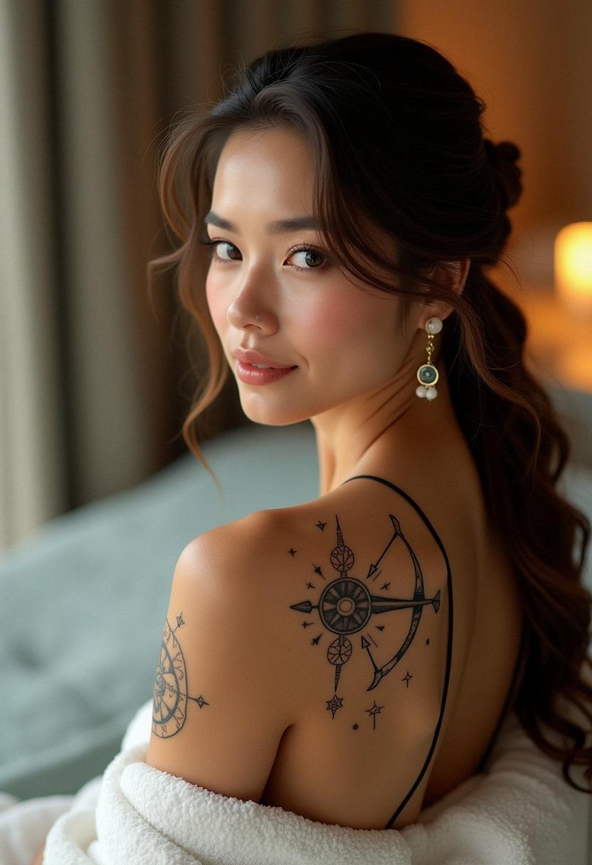 zodiac sagittarius tattoo