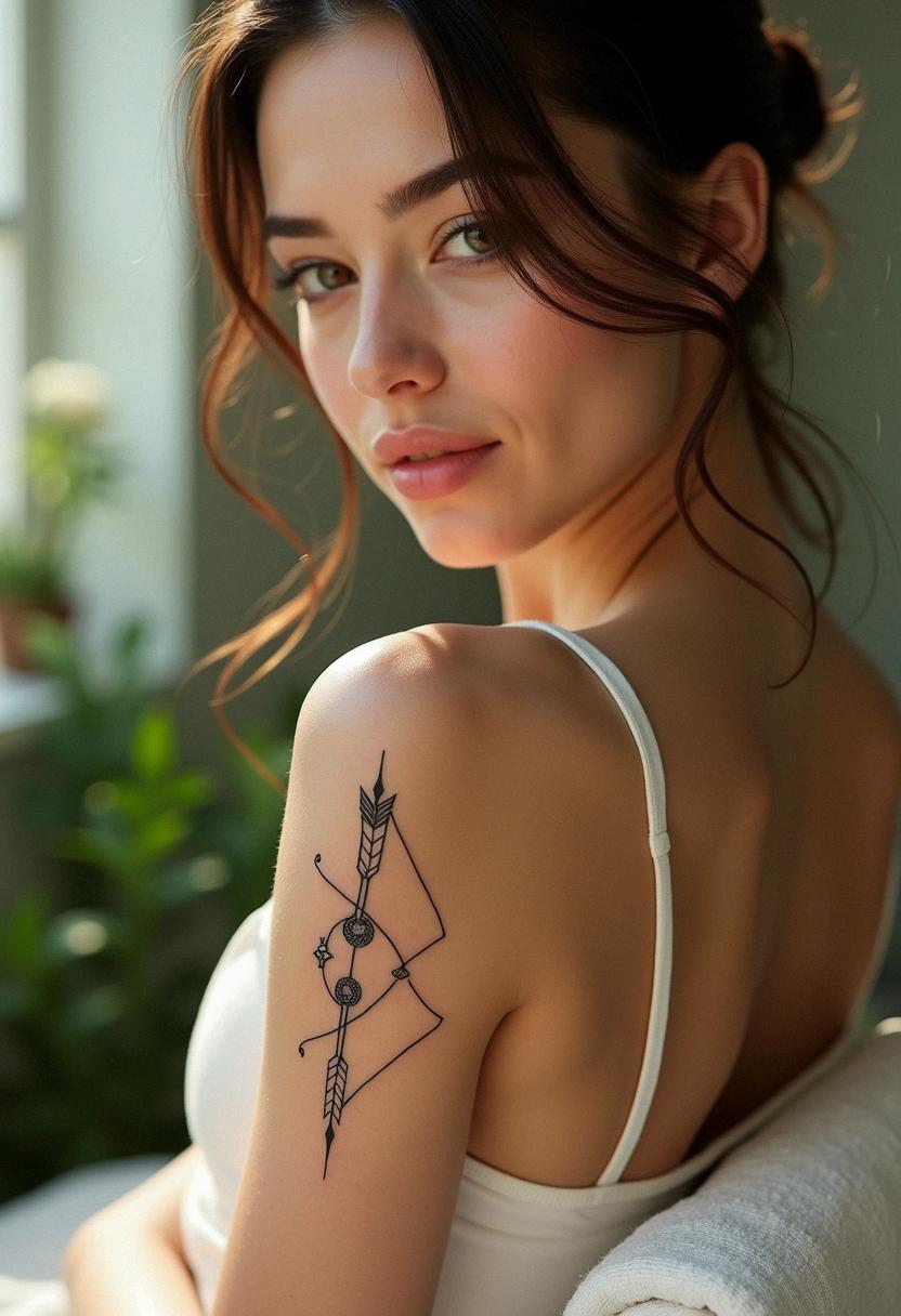 zodiac sagittarius tattoo