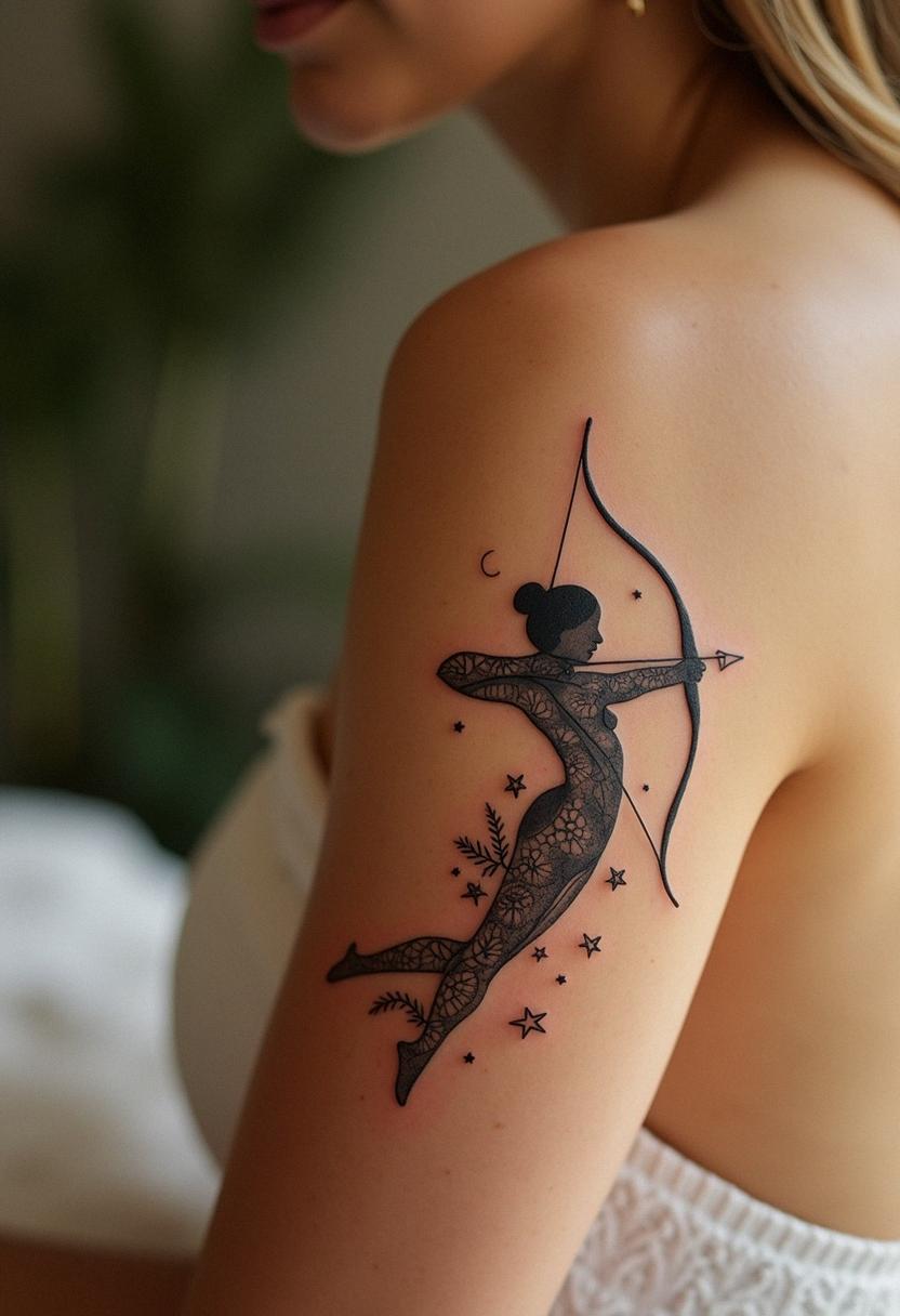 zodiac sagittarius tattoo