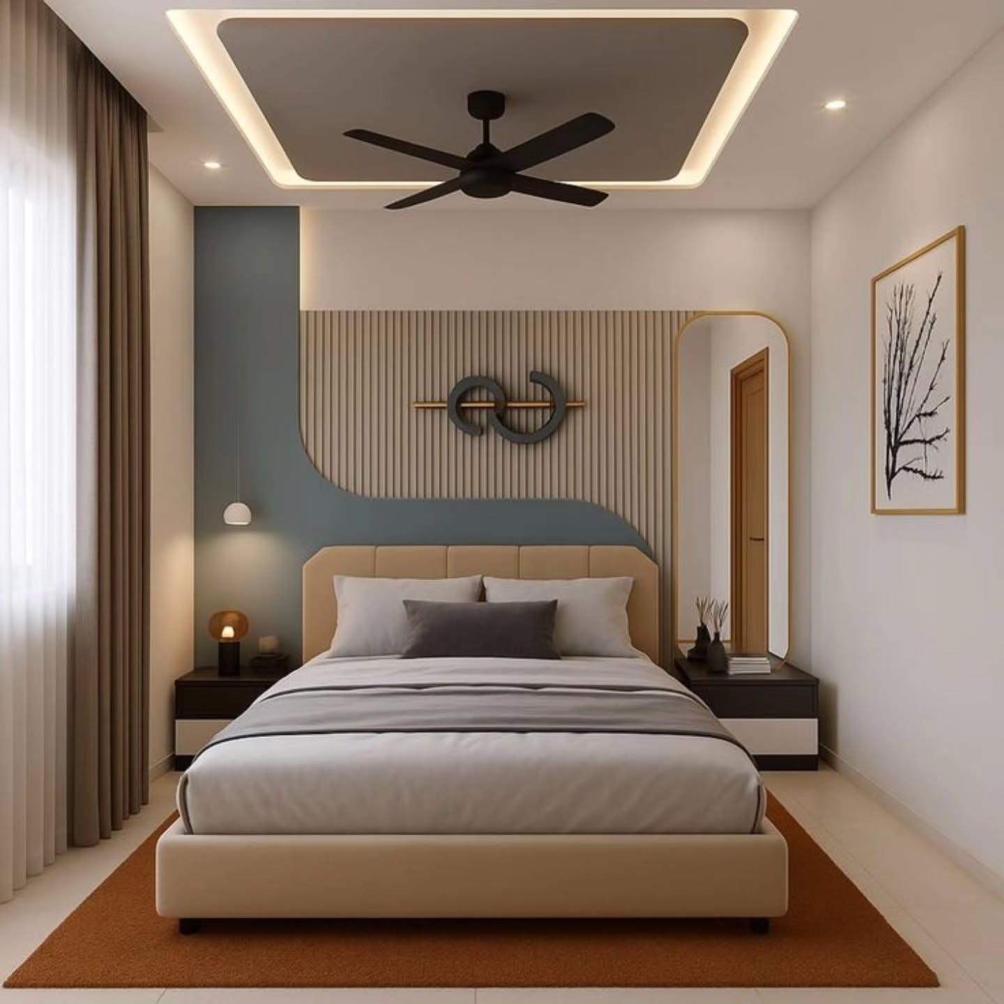 bedroom false ceiling design
