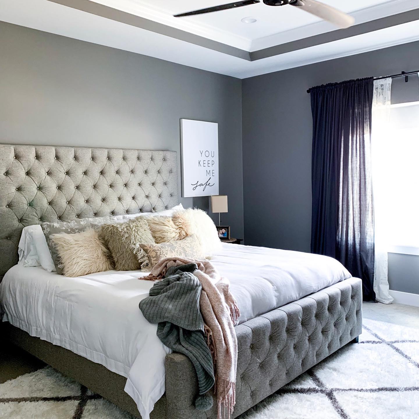 bedroom tray ceiling