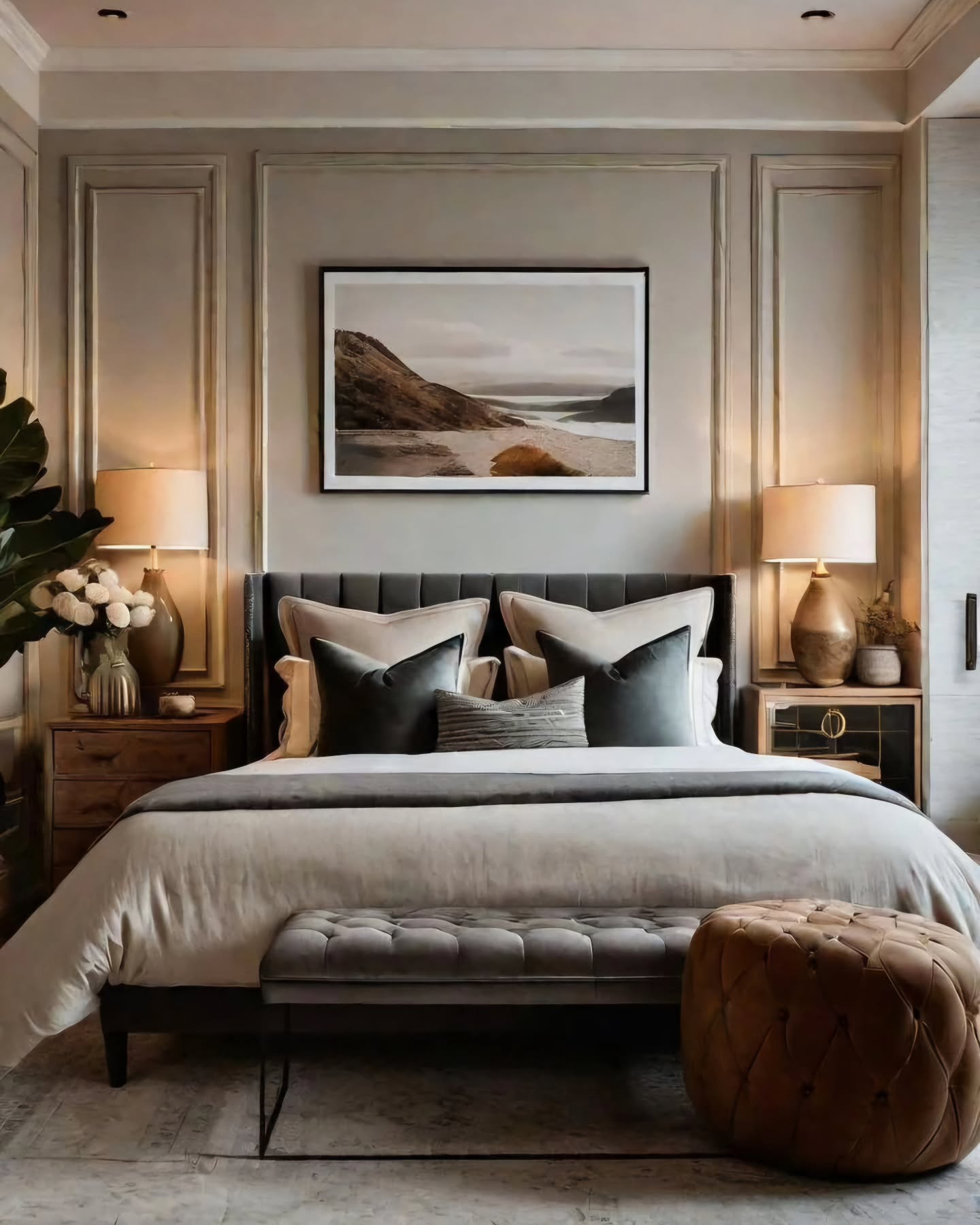 bedroom paneling ideas