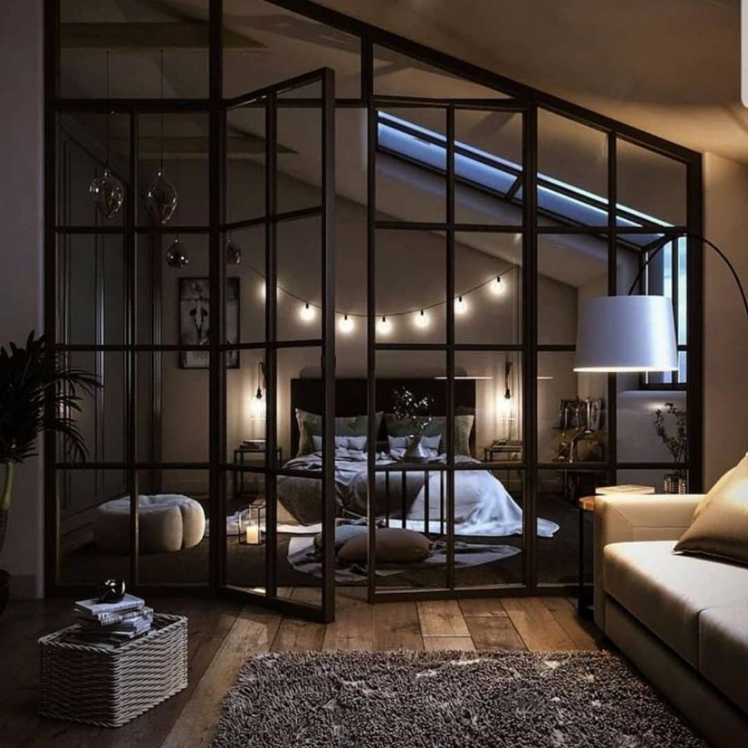 29 Stunning Bedroom Glass Wall Ideas To Transform Your Space (Photo Inspiration) 3 bedroom glass wall