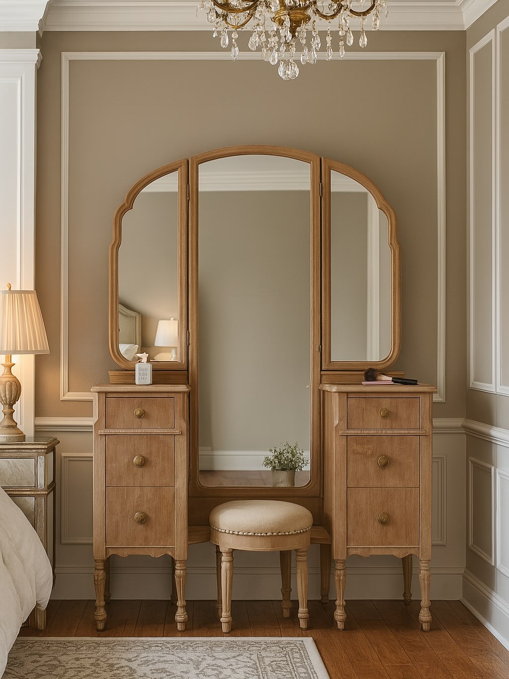 24 Genius Bedroom Vanity Storage Ideas To Declutter In Style (With 24 Inspiring Images) 1 bedroom vanity storage