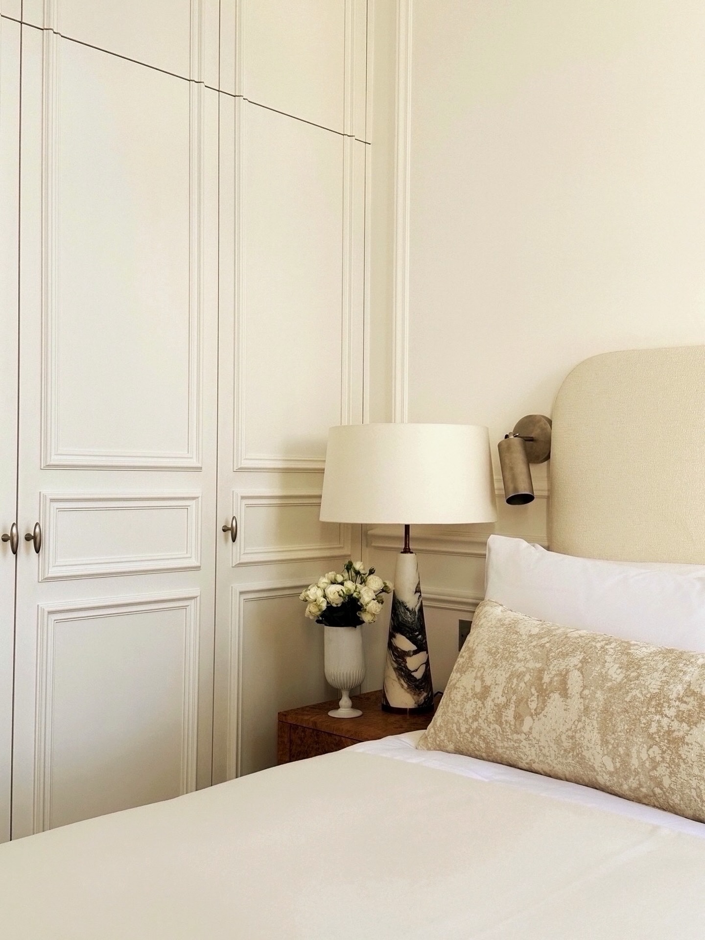 bedroom gallery wall layout