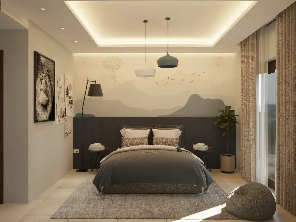 bedroom pendant lights