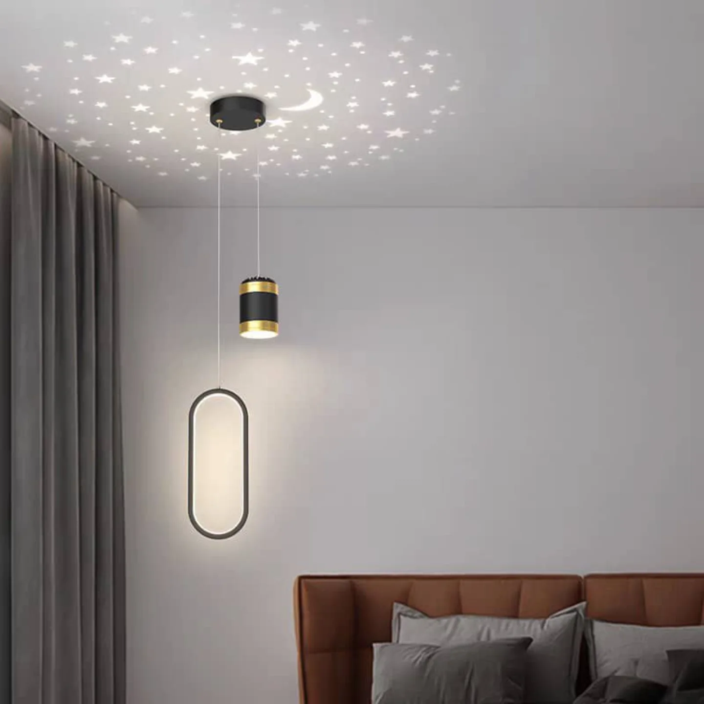 bedroom pendant lights