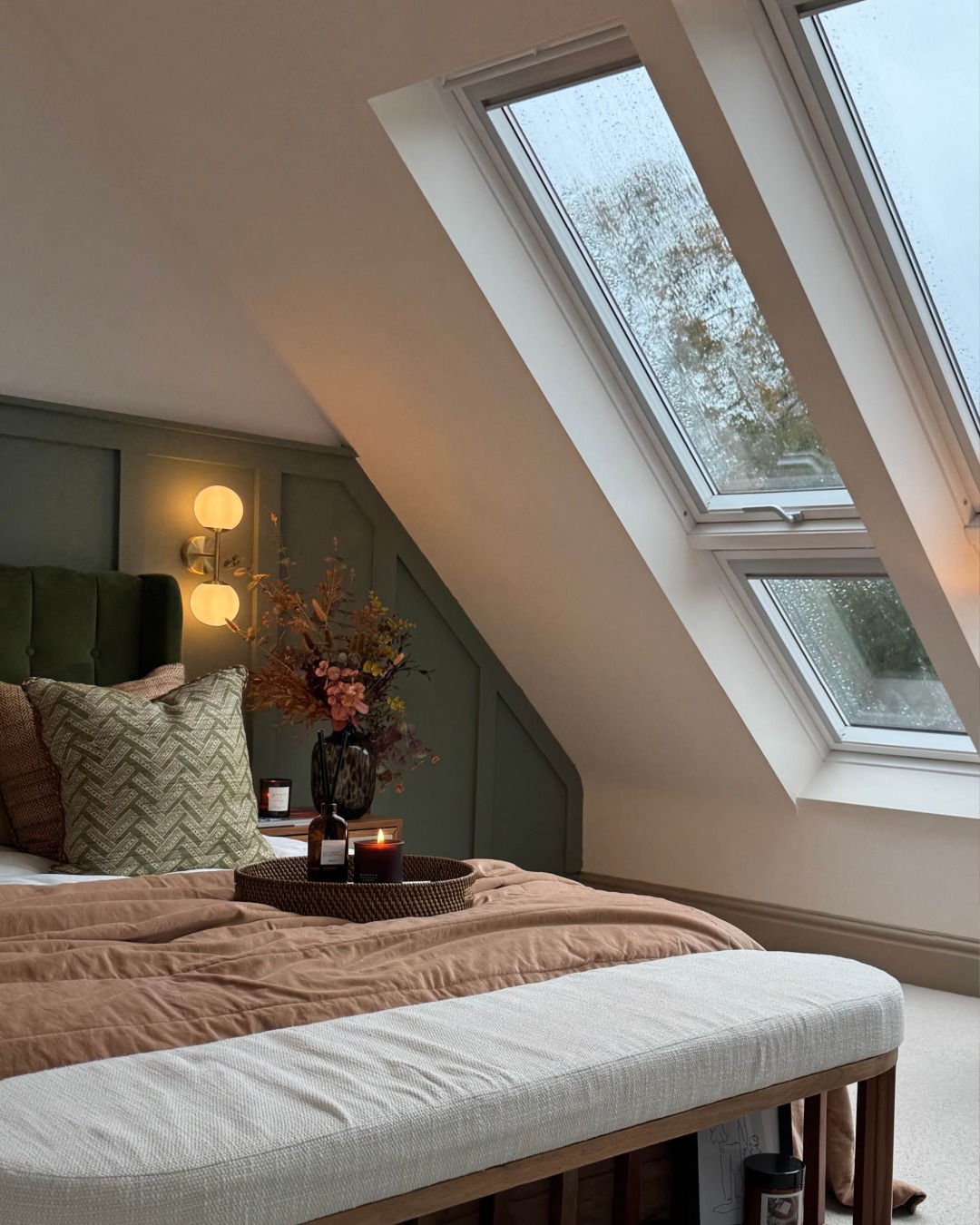 bedroom large windows