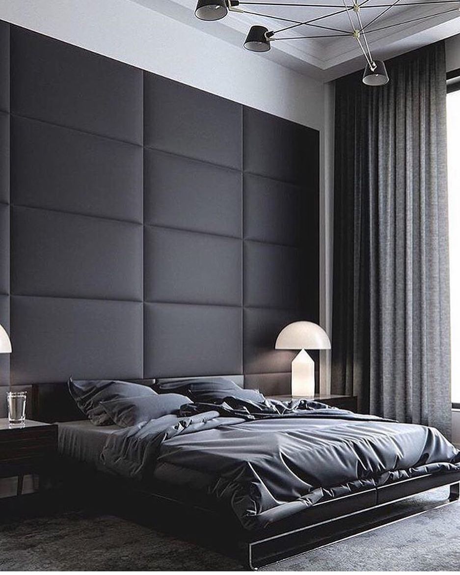 bachelor pad bedroom