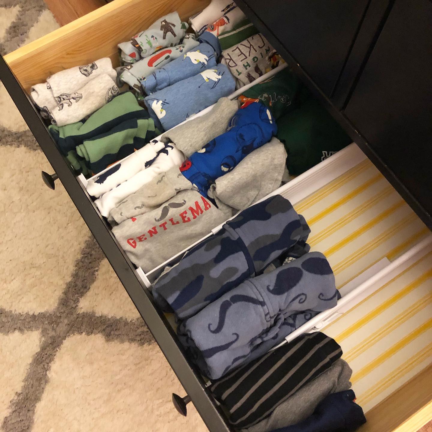 bedroom drawer dividers