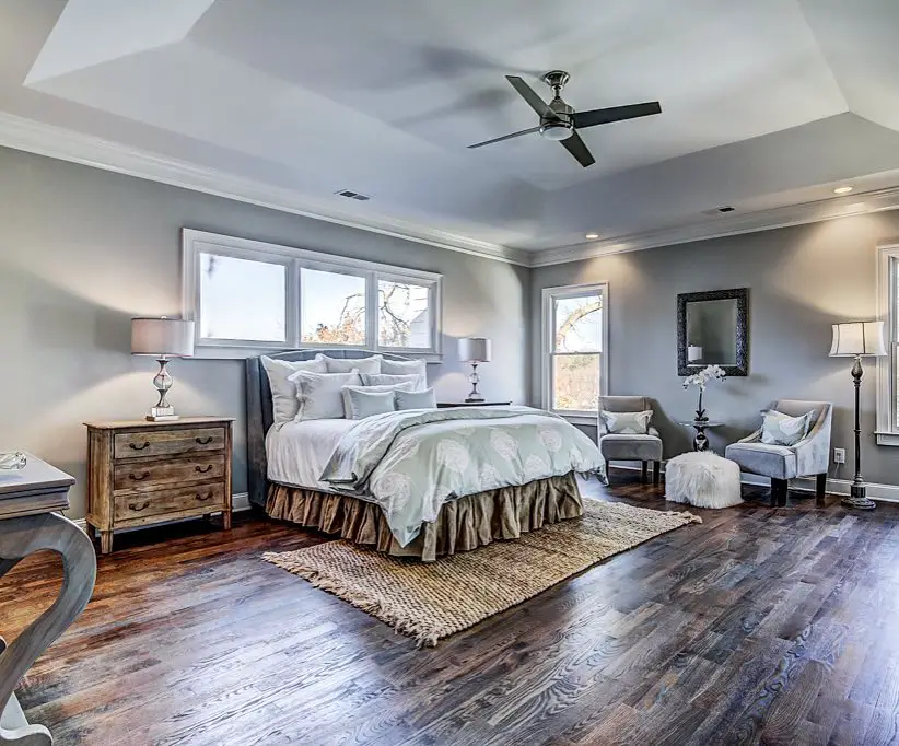 bedroom tray ceiling