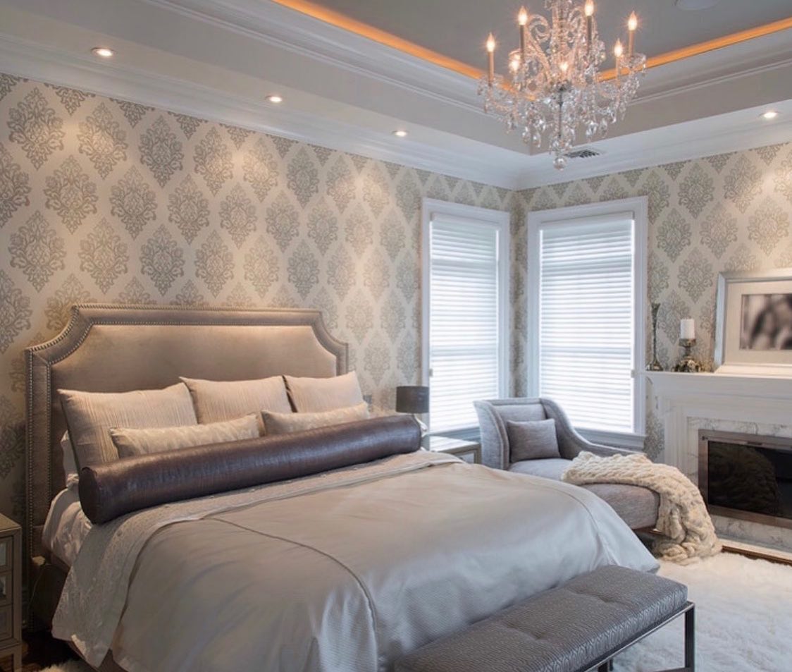 bedroom tray ceiling