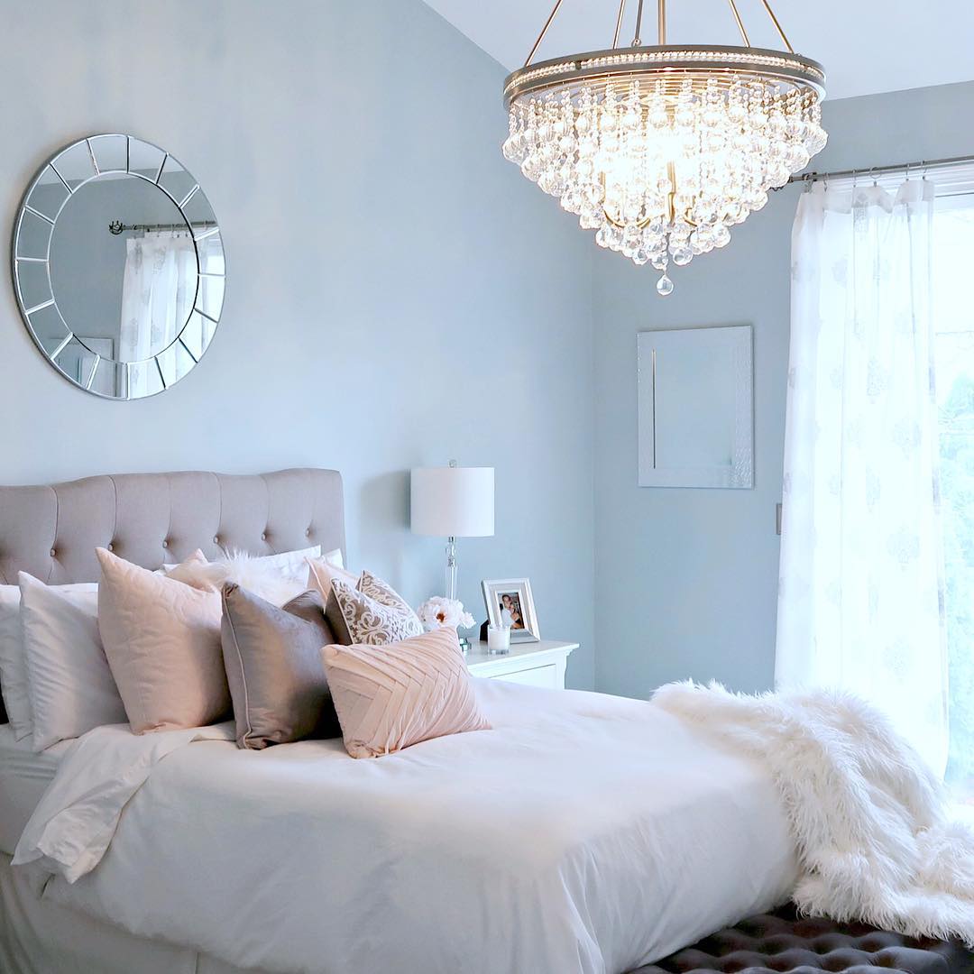 bedroom chandelier
