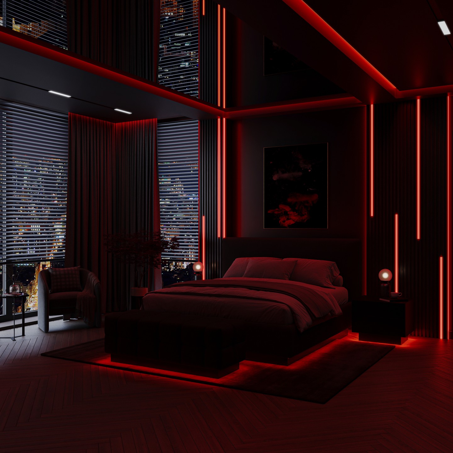 red-bedroom