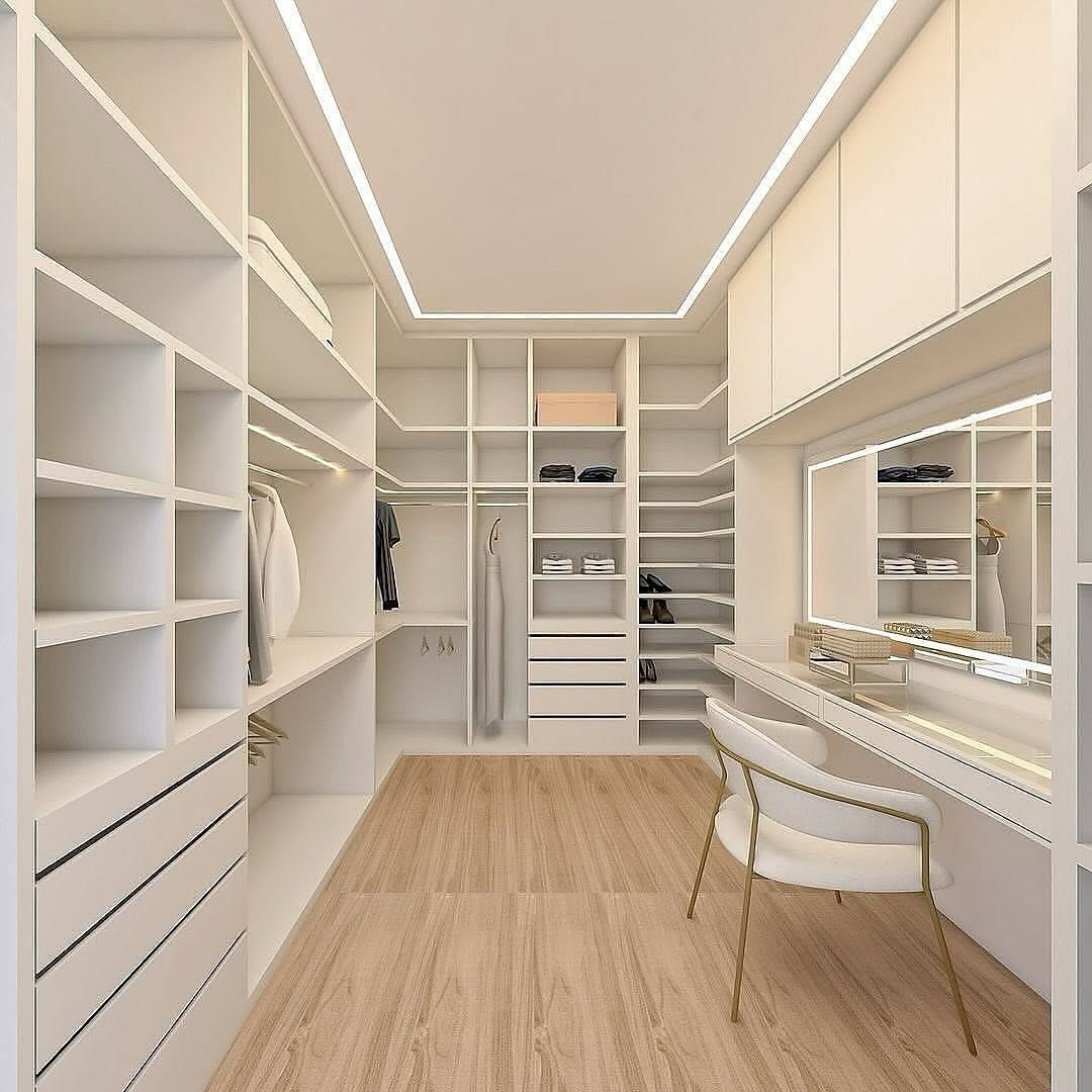 bedroom closet layout