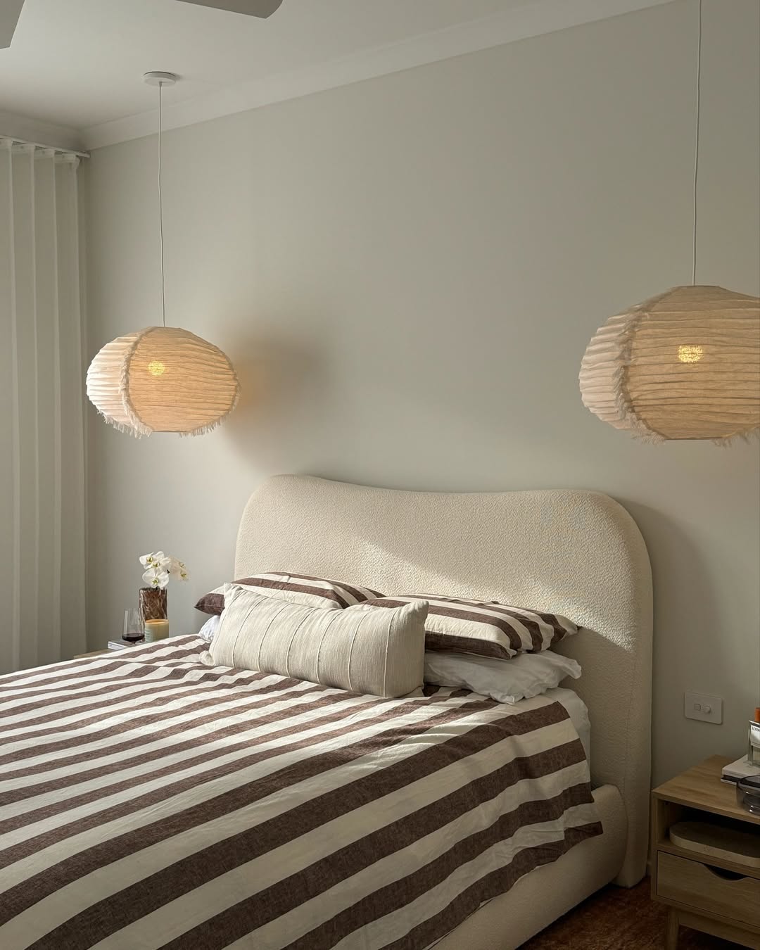 bedroom pendant lights