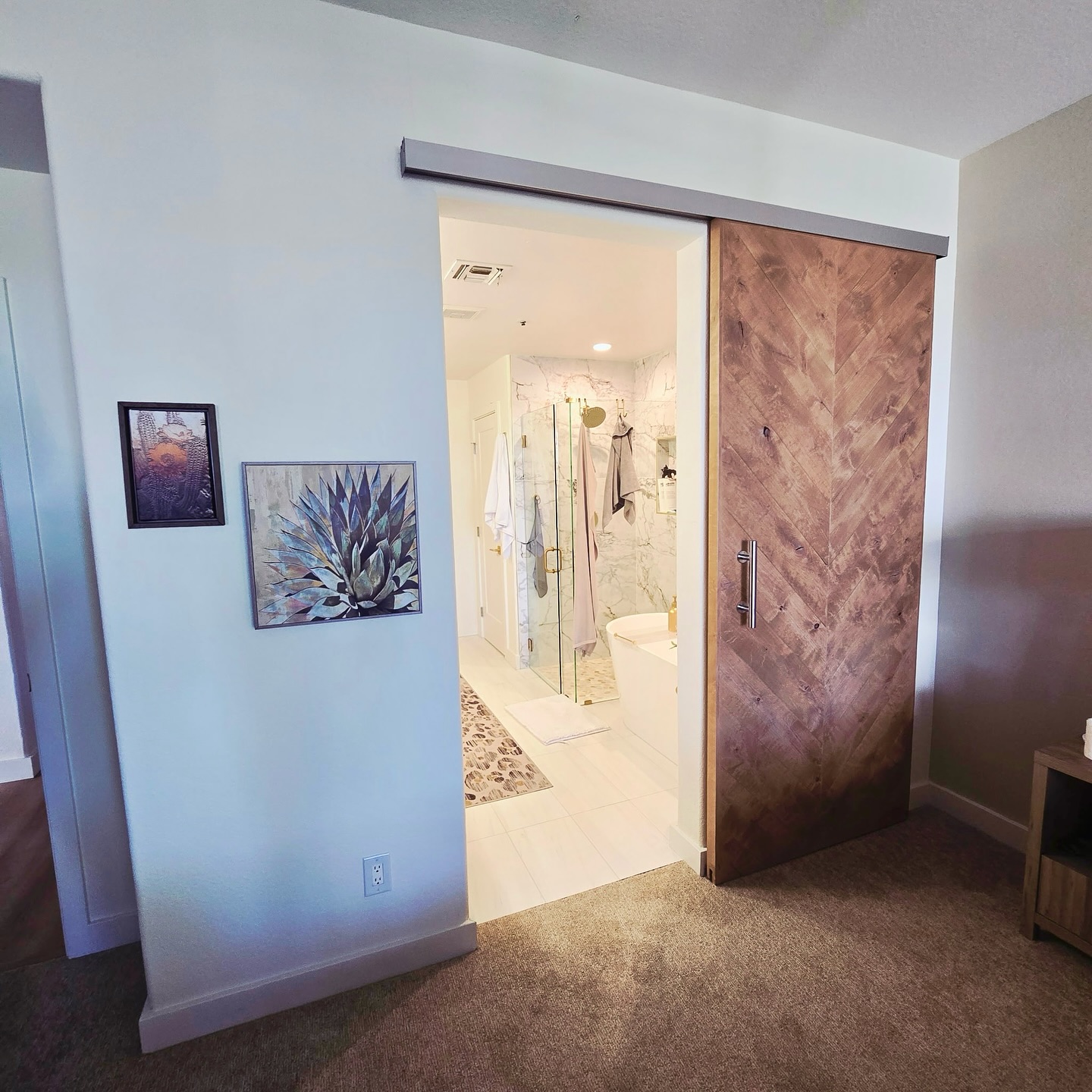 bedroom sliding door