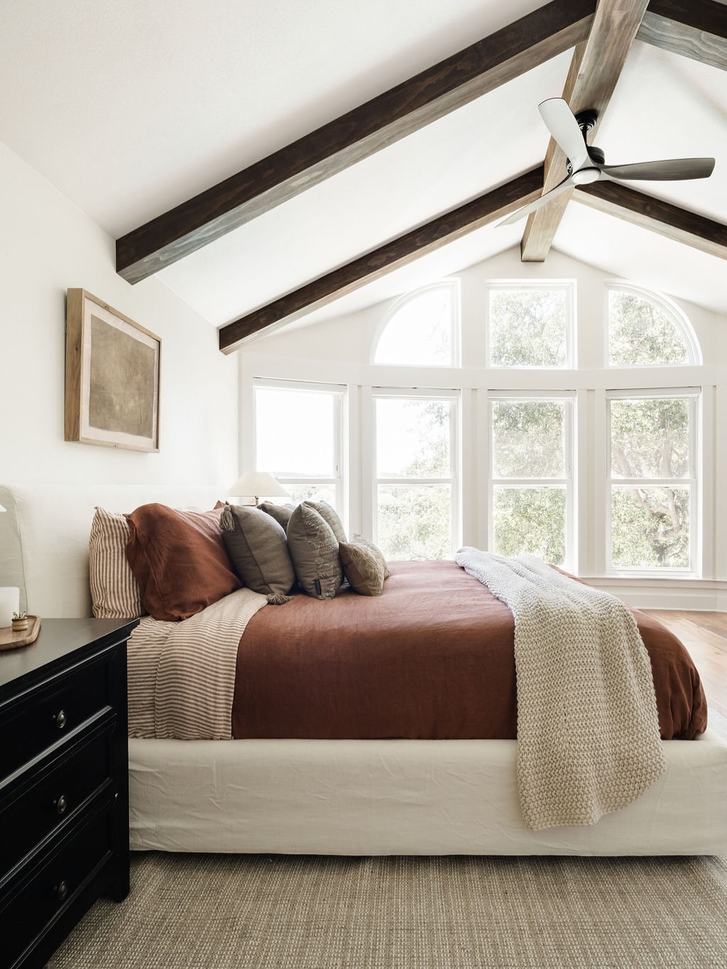 bedroom large windows