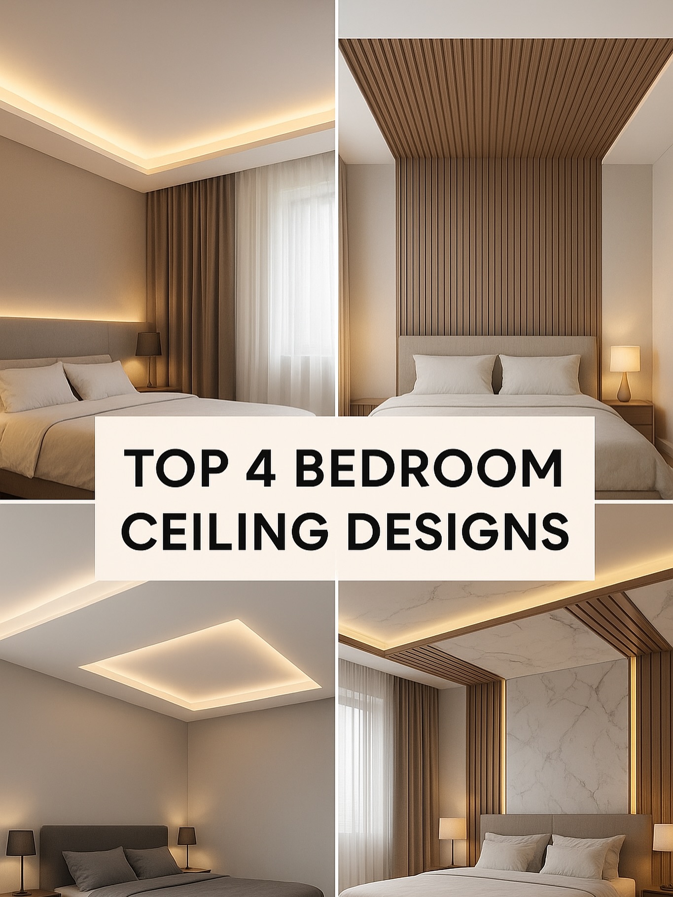 bedroom false ceiling design