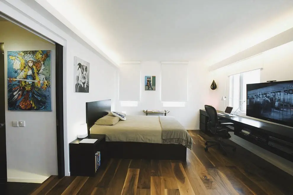 bachelor pad bedroom