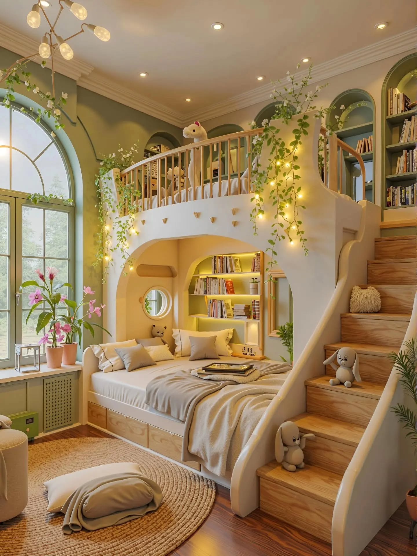 bedroom reading nook