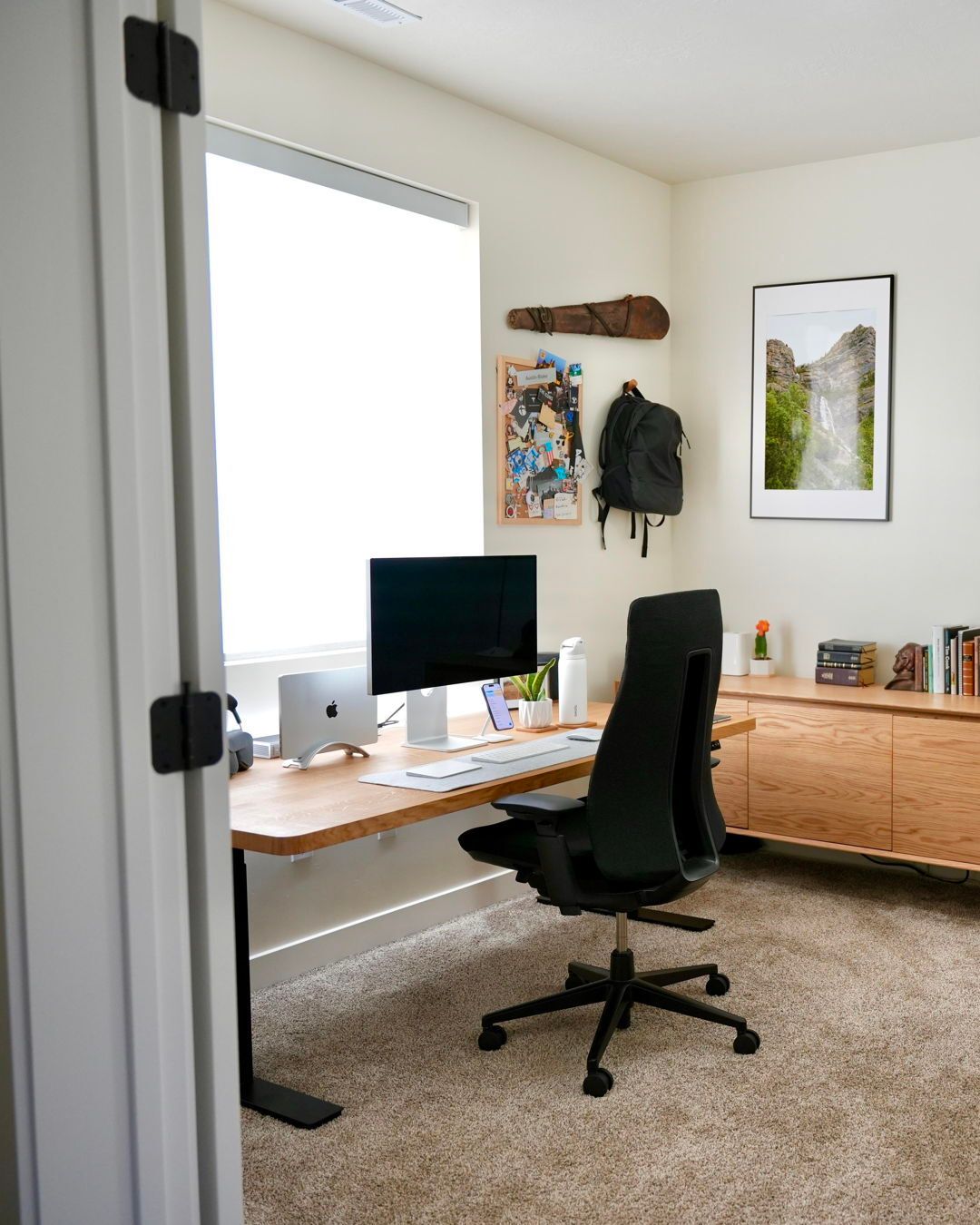bedroom office nook