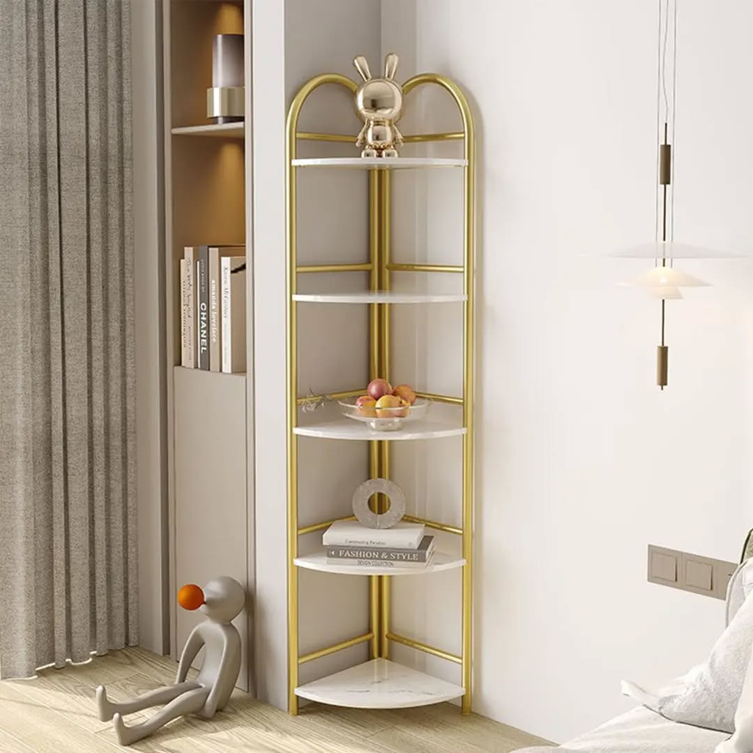 bedroom corner shelf