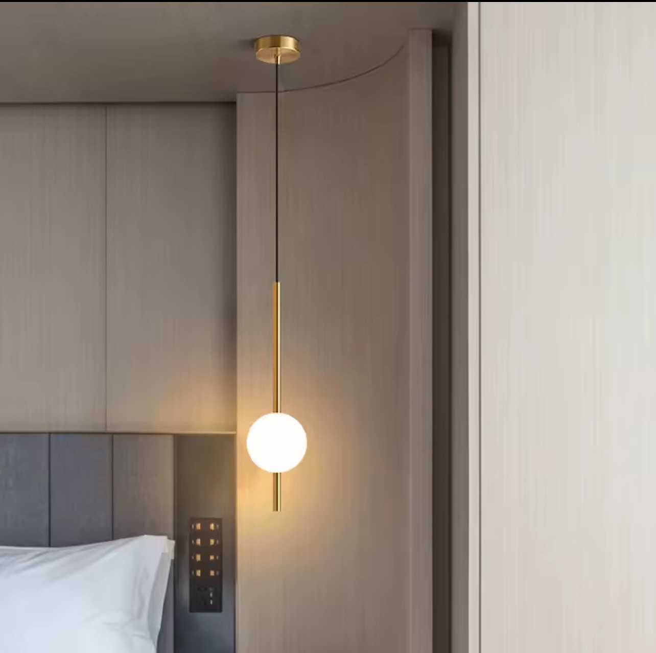 bedroom pendant lights