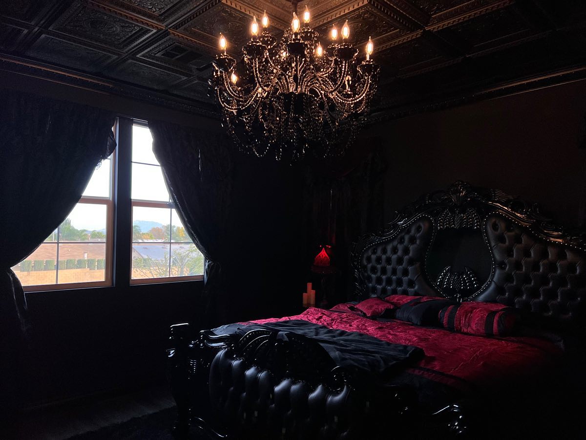 bedroom chandelier