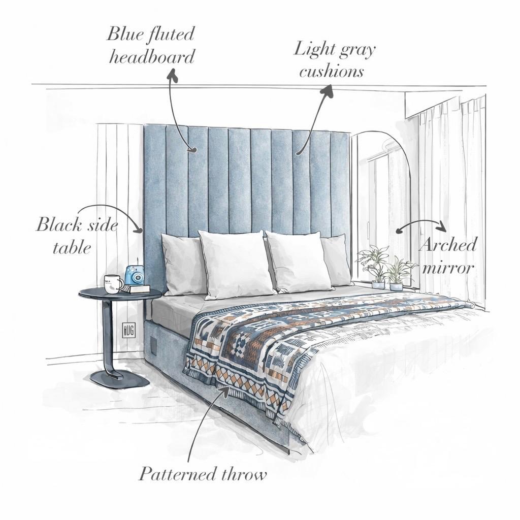 27 Bedroom Headboard Ideas: 27 Gorgeous Photos To Inspire Your Next Bedroom Makeover 15 bedroom headboard ideas