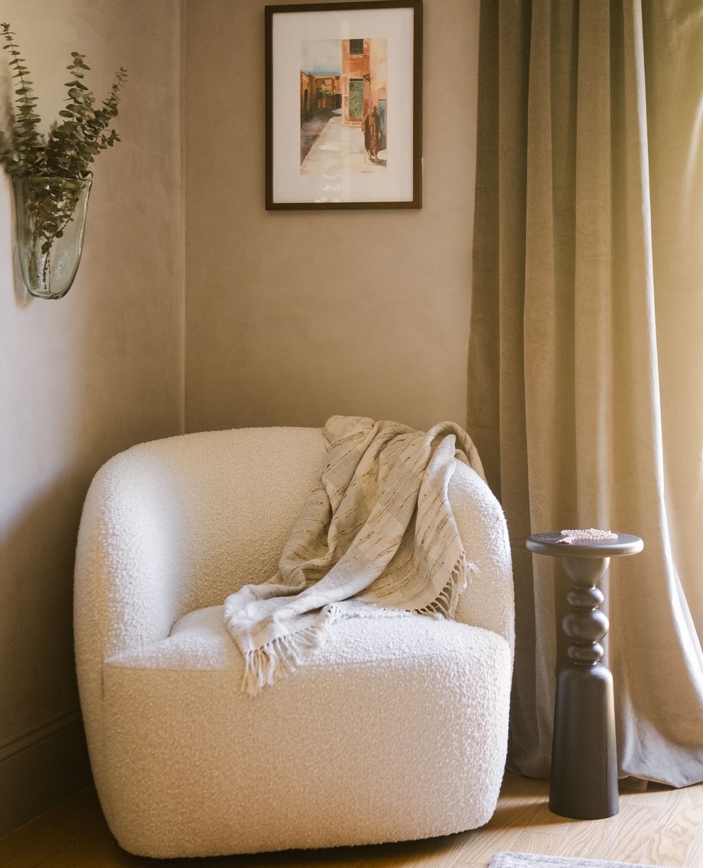 bedroom meditation corner