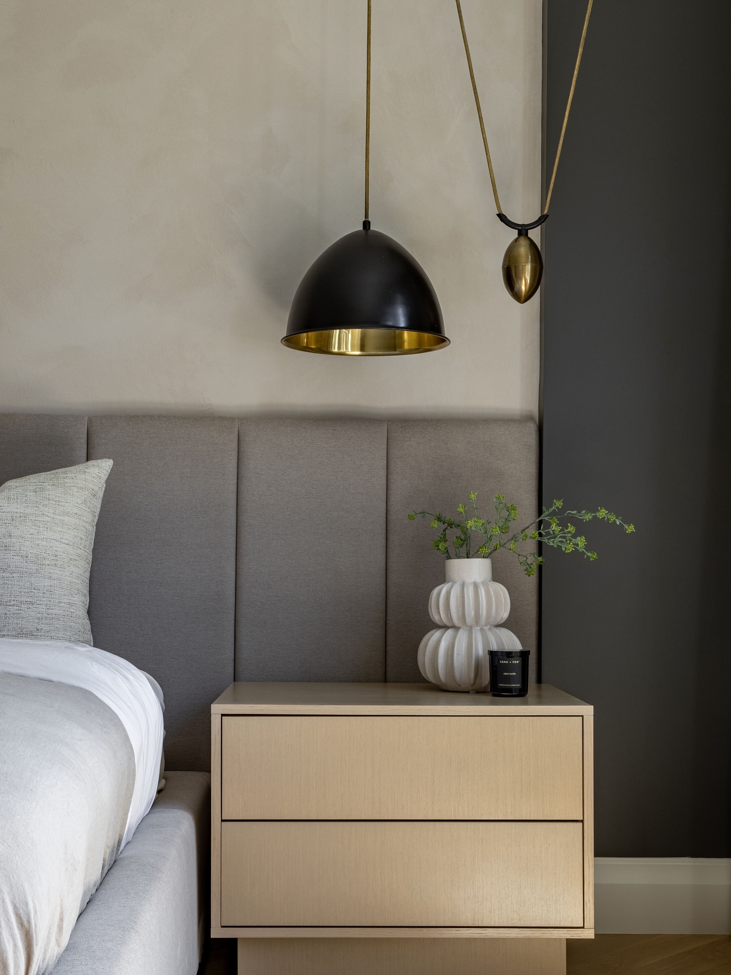 bedroom pendant lights