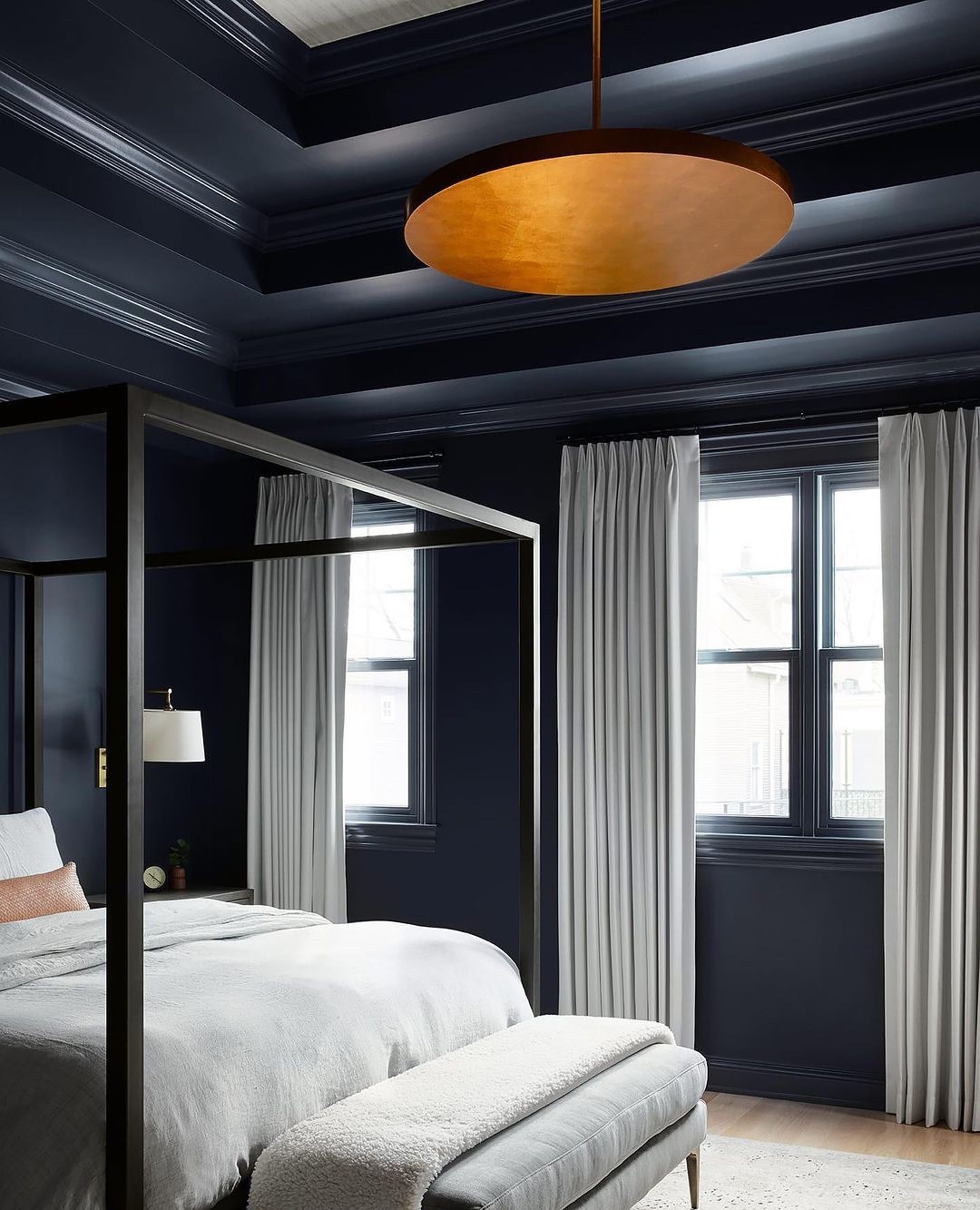 bedroom tray ceiling