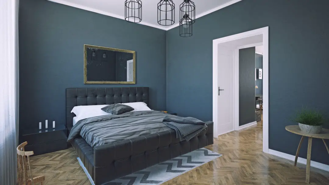 25 Bedroom Dark Wall Ideas To Transform Your Space (With Stunning Real-Life Photos) 10 bedroom dark wall