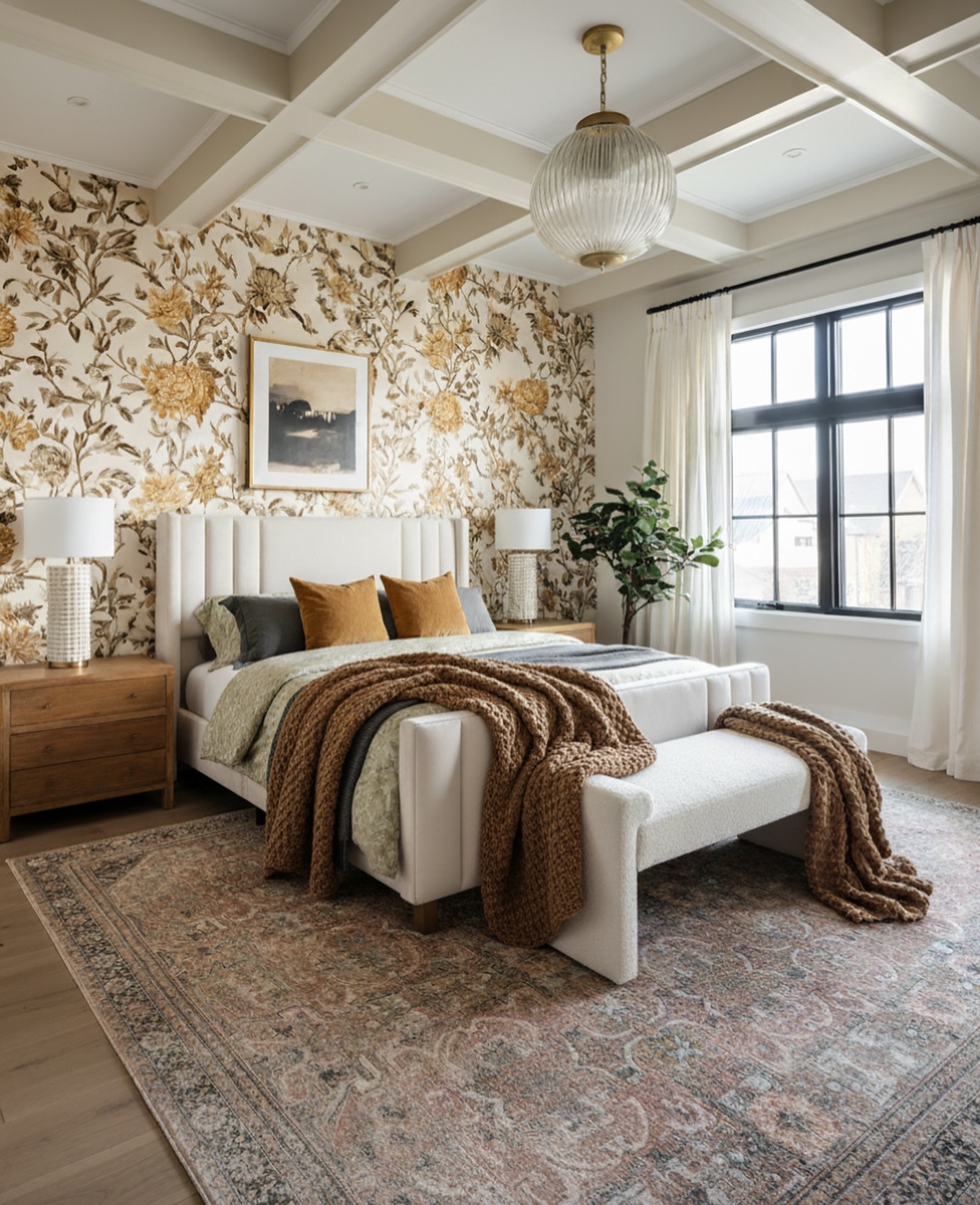 21 Vintage Rug Bedroom Ideas For A Cozy, Character-Filled Retreat (With 21 Inspiring Images) 8 vintage rug bedroom