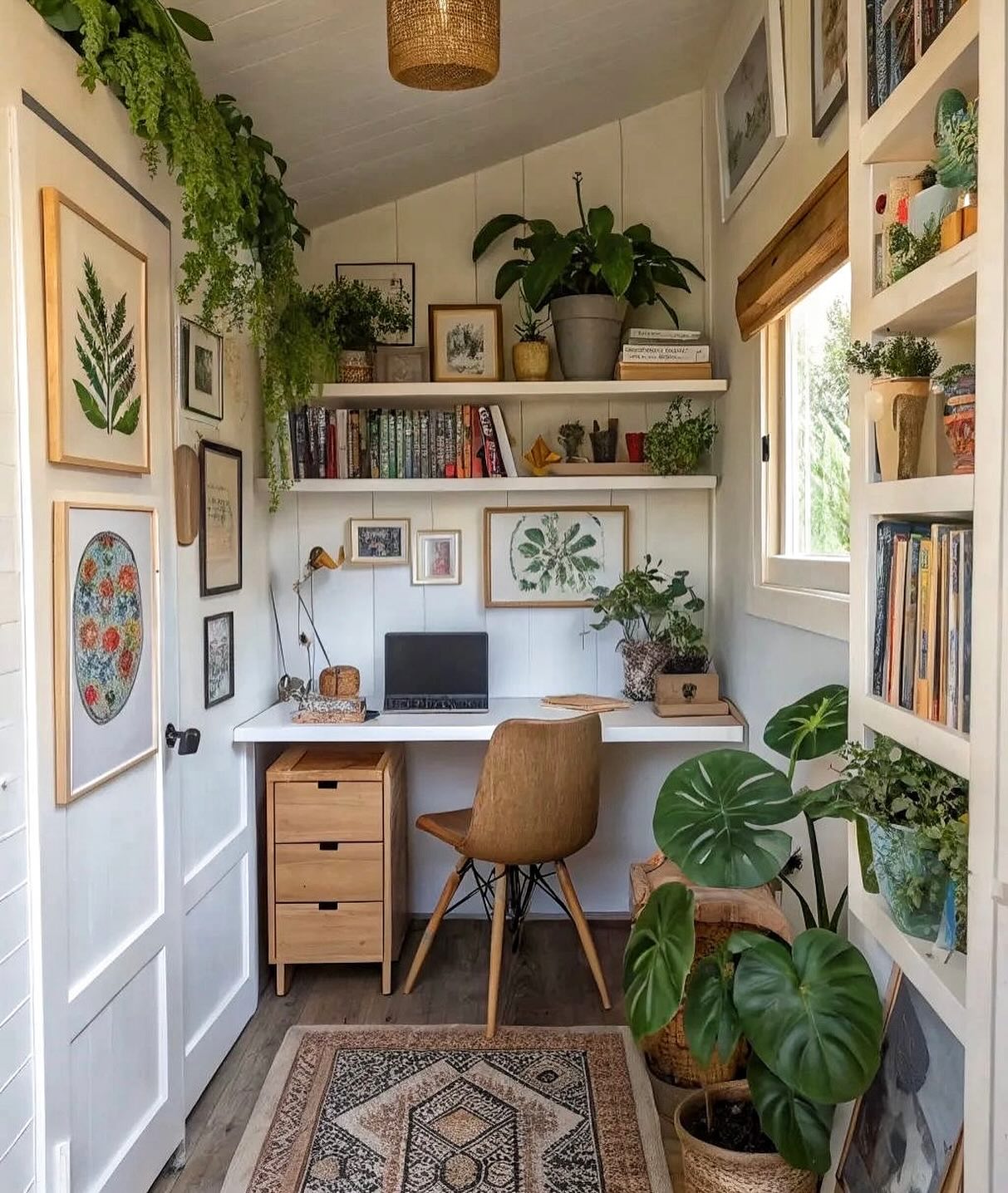 bedroom office nook